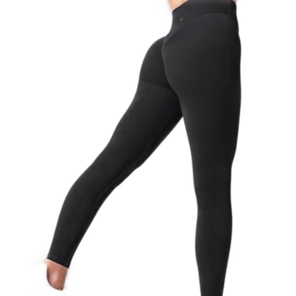 VITALITY Daydream Crossover Waist Black Leggings Size XS